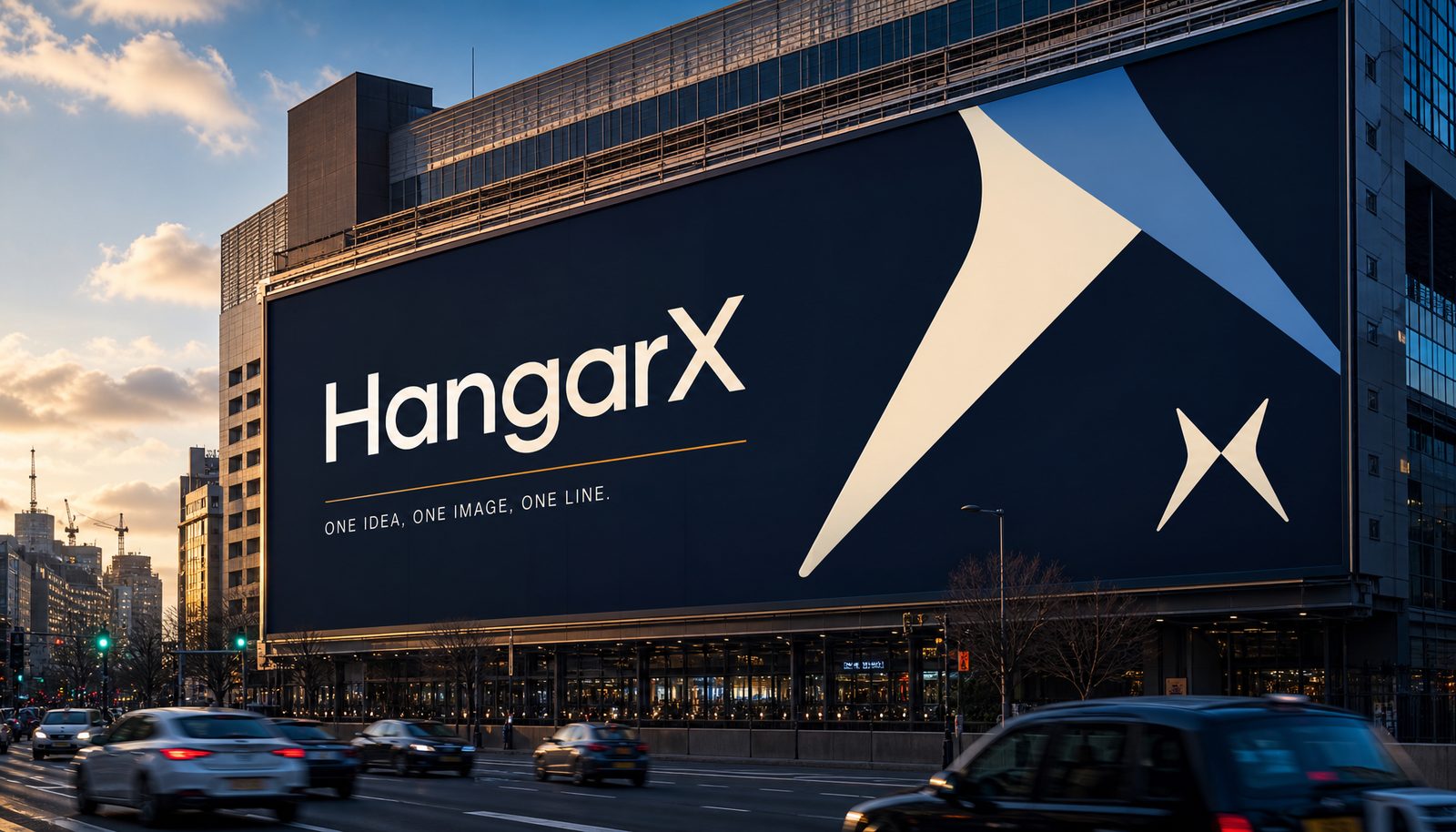 HangarX. Billboard / OOH